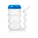Arrow Home Products 14oz Kids Sip-A-Mug Cups with Straws – 1 Cup (colors may vary)