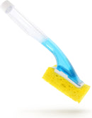 Arrow Home Products Dish Sponge with Soap Dispenser Handle – Refillable Dish Wand with Built-In Scrubber for Dishes &amp; Pans