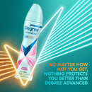 Degree Advanced Long Lasting Women's Antiperspirant Deodorant Dry Spray, Sheer Powder, 3.8 oz