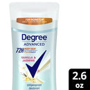 Degree Advanced Women's Antiperspirant Deodorant Stick Vanilla & Jasmine, 2.6 oz