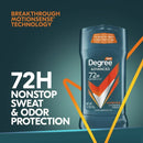 Degree Advanced Long Lasting Antiperspirant Deodorant Stick Twin Pack, Adventure, 2.7 oz