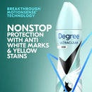 Degree Ultra Clear Long Lasting Antiperspirant Deodorant Dry Spray, Pure Rain, 3.8 oz