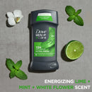 Dove Men+Care Antiperspirant Deodorant Stick for Men Extra Fresh with Moisturizing Cream Citrus Scent, 2.7 oz