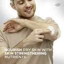 Dove Men+Care Everyday Skin Comfort Non Greasy Hand and Body Lotion, Light, 13.5 fl oz