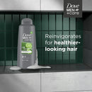 Dove Men+Care Men 2-in-1 Shampoo & Conditioner Lime + Cedarwood Plant Based Cleansers, 20.4 oz