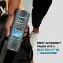 Dove Men+Care Recover Hydrating 3-in-1 Men's Body Wash All Skin Peppermint, 18 oz