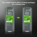 Dove Men+Care Refreshing Daily Use Face & Body Wash for Men All Skin Type, 13.5 oz