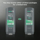 Dove Men+Care Revive Hydrating 3-in-1 Tea Tree Oil Body Wash for Men All Skin, 18 oz