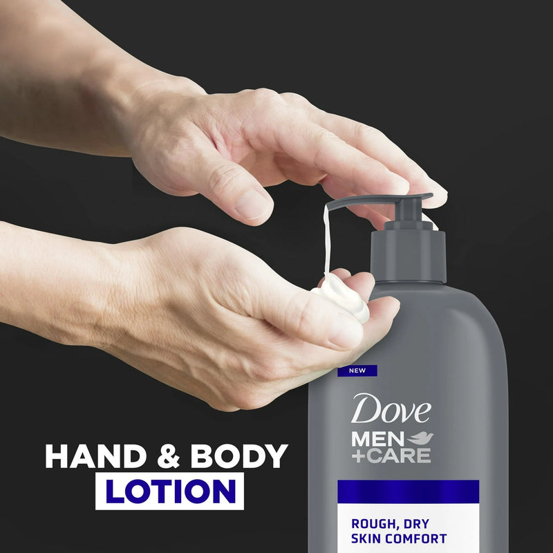 Dove Men+Care Skin Comfort Non Greasy Men's Hand & Body Lotion Dry Ski