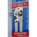 EZ-DUZ-IT Deluxe Can Opener with Grips, White