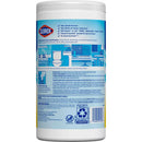 Clorox Crisp Lemon Disinfecting Wipes Bleach Free Cleaning Wipes 75 Count