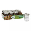 Ball 16oz, 12pk Glass Wide Mouth Mason Jar with Lids and Bands