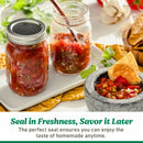 Ball 16oz, 12pk Glass Regular Mouth Mason Jar with Lids and Bands