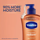 Vaseline Cocoa Radiant Body Lotion with 48H Moisture, 20.3 oz