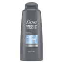 Dove Men+Care Cooling Relief Daily Shampoo with Icy Menthol for All Hair Types, 20.4 fl oz